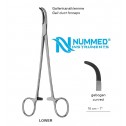 Lower Forceps,Curved, 18 cm Lower Forceps,Curved, 18 cm